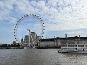 Ein Blick über London – Fahrt mit dem London Eye