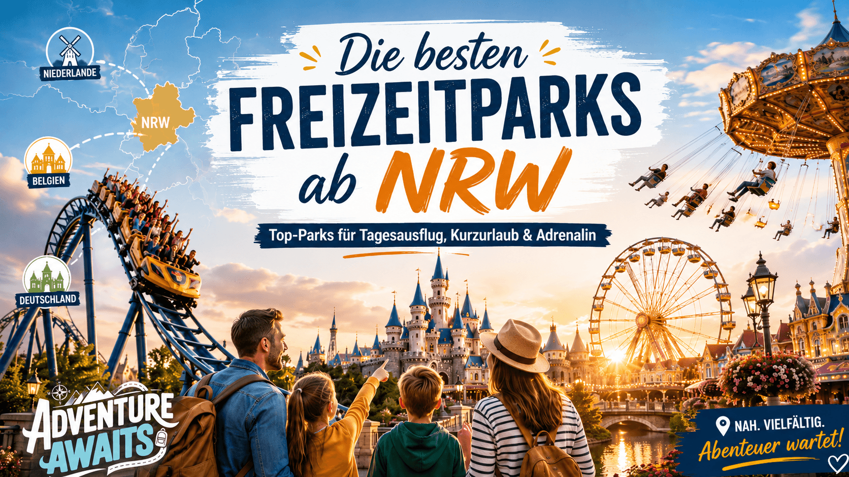 Frizeitparks ab NRW